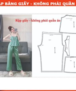 Rập giấy A0 mã 1533- rập bộ nữ