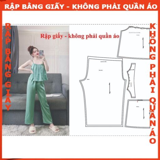 Rập giấy A0 mã 1533- rập bộ nữ