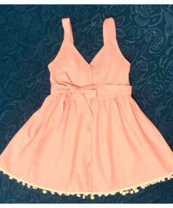 Alternative view of Rập R360  -đầm dây bé gái