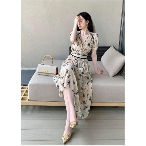 Rập giấy A0 đầm cổ tim chéo mã 11 - Hình ảnh 4