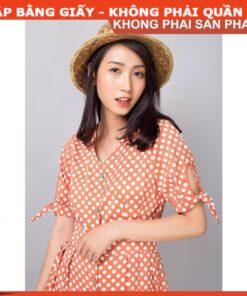 Alternative view of Rập giấy A0 mã 482 - đầm cổ tim nữ