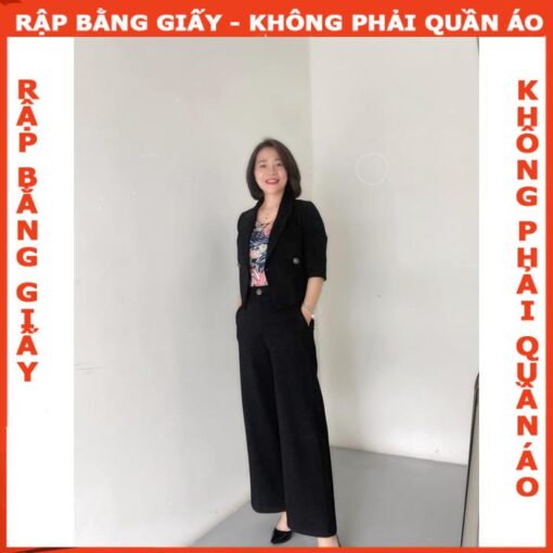 Rập giấy A0 quần suông mã 1062 - Hình ảnh 4