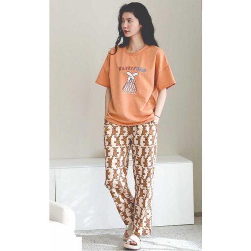 Rập giấy mã 48 - bộ mặc nhà vải thun - Hình ảnh 2