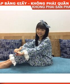 Alternative view of Rập giấy A0 mã R402 - rập bộ bé gái