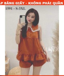 Rập Giấy A0 mã 1591 - bộ cổ sen