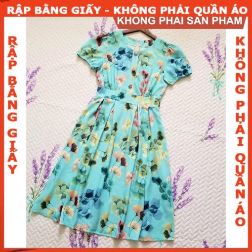 Rập giấy A0 mã 969 - rập đầm nữ - Hình ảnh 2