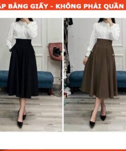 Rập giấy A0 mã T08 -rập chân váy