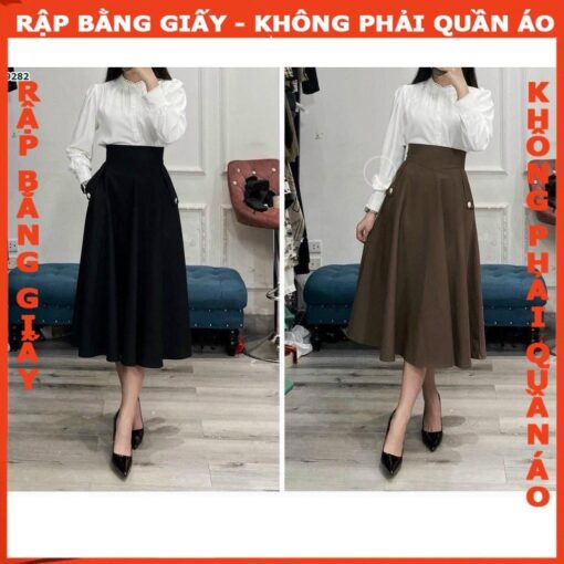 Rập giấy A0 mã T08 -rập chân váy