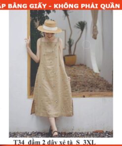 Rập giấy A0 mã T34 - đầm dây