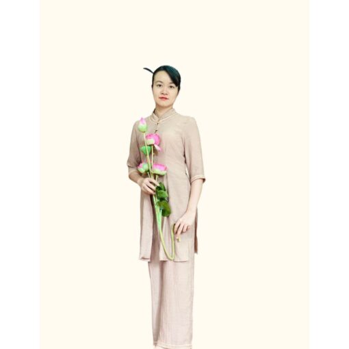 Rập giấy A0 bộ áo dài kiểu mã 324 - Hình ảnh 5