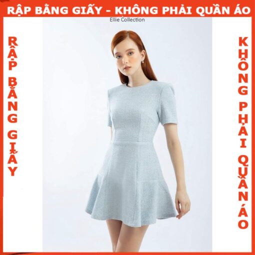 Rập giấy A0 mã 1579- rập đầm đuôi cá