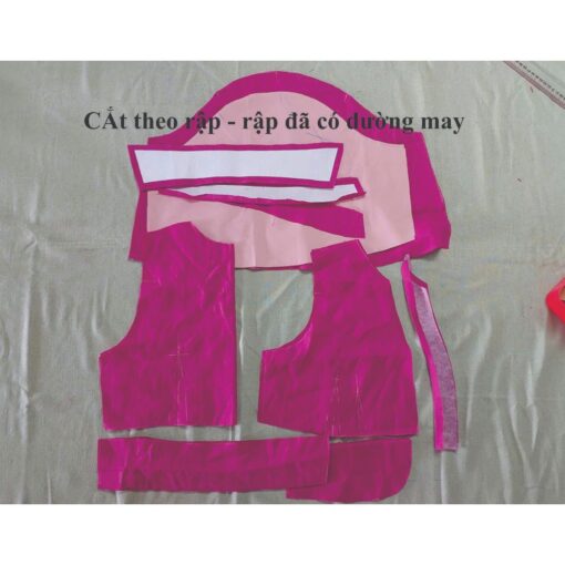 Rập giấy A0 mã 1731 - Set váy áo nữ - Hình ảnh 6
