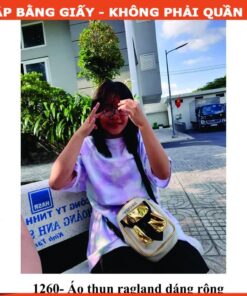 Rập áo thun tay ragland mã 1260