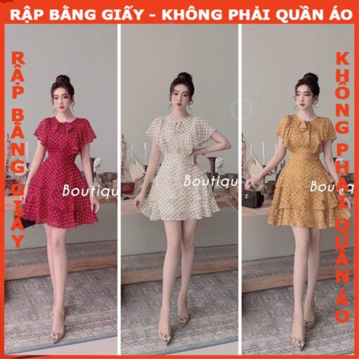Rập giấy A0 mã 1279 - đầm 3 tầng mã 1279