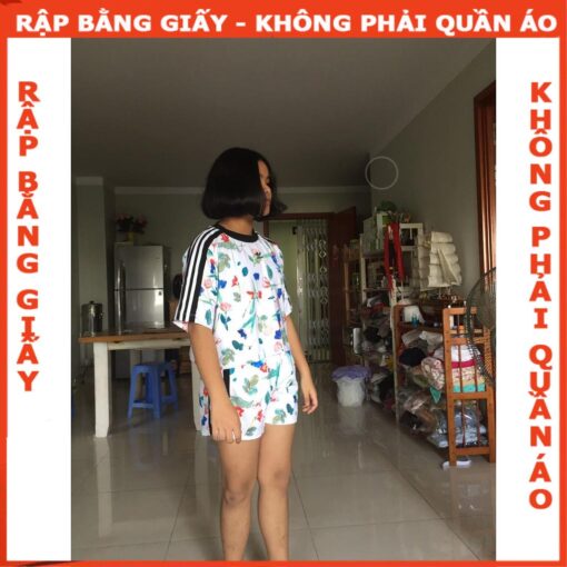 Rập giấy A0 mã 879- Rập bộ thun - Hình ảnh 4