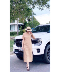 Alternative view of Rập giấy A0 đầm suông maxi mã 72