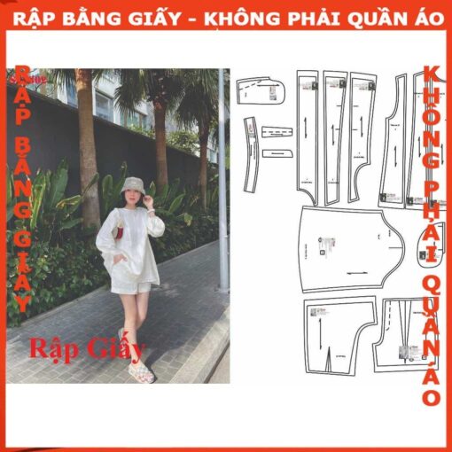 Rập giấy A0 bộ linen tay phồng mã 1598