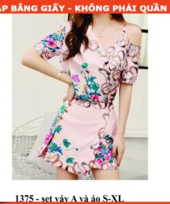 Rập giấy A0 set váy A và áo mã 1375