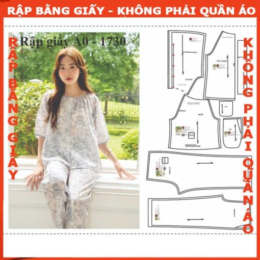 Rập giấy A0 bộ rapland 1730