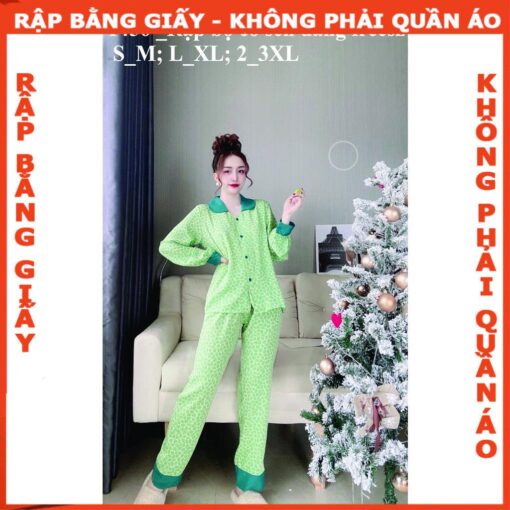 Rập giấy A0 mã 1456- bộ cổ sen - Hình ảnh 2