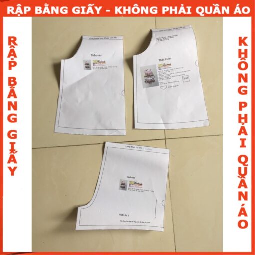 Rập giấy A0 jum cho bé mã R302 - Hình ảnh 2