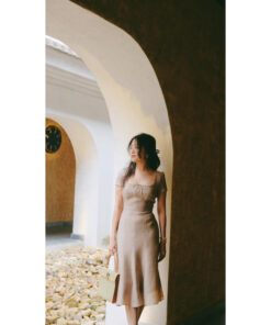 Alternative view of Rập giấy A0 mã 296 - đầm ôm cổ U