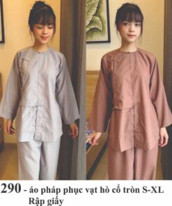 Alternative view of Rập giấy mã 290 - áo pháp phục vạt hò
