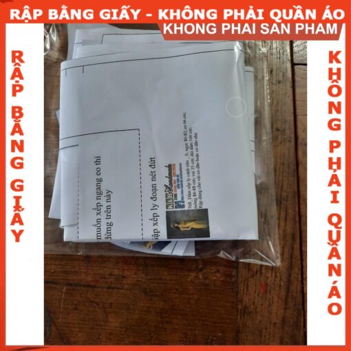 Rập giấy A0 mã 768 - đầm cánh tiên - Hình ảnh 4