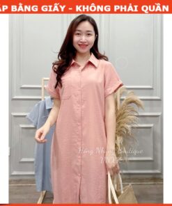 Alternative view of Rập giấy A0 may đầm sơ mi mã 1666