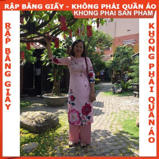 Rập giấy A0 may quần mặc áo dài cách tân 3cm - Hình ảnh 2