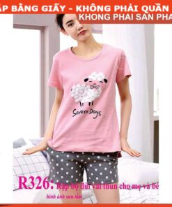 Rập giấy mã R326 cho mẹ, bé