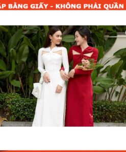 Alternative view of Rập giấy A0 may áo dài mã AD19