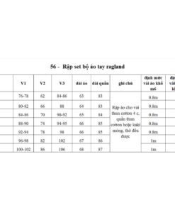 Alternative view of Rập giấy A0 mã 56 - bộ thun