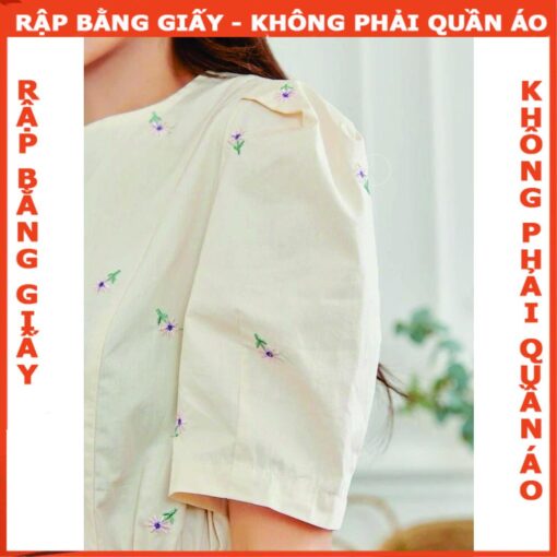 Rập giấy A0 may đầm nữ mã 61 - Hình ảnh 2
