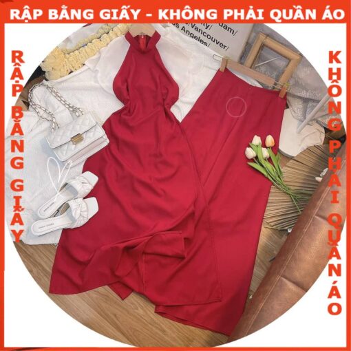 Rập giấy A0 may áo dài mã AD12 - Hình ảnh 4