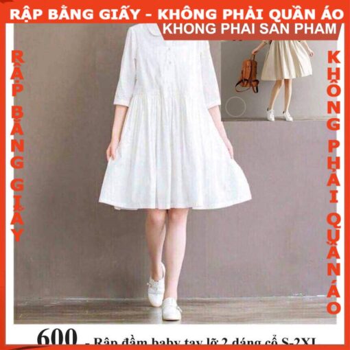 Rập giấy A0  mã 600 - rập đầm nữ