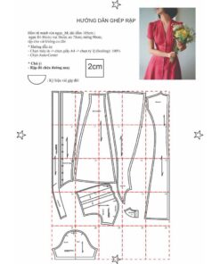 Alternative view of Rập giấy A0 đầm kiểu nữ mã T49