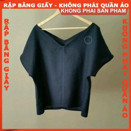 Rập  mã 497 - áo tay liền cổ tim