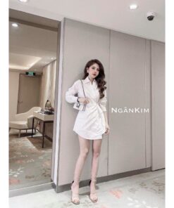 Alternative view of Rập giấy A0 áo sơ mi cách điệu mã 1271