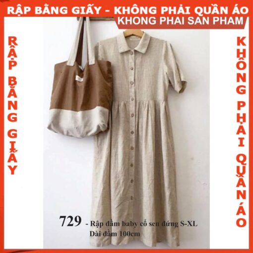 Rập đầm babydoll- Rập  mã 729
