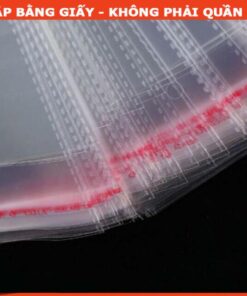 500g TÚI OPP băng keo dán miệng-Kích thước 26x37cm