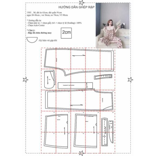 Rập giấy mã 1503 - bộ dây cánh tiên - Hình ảnh 5
