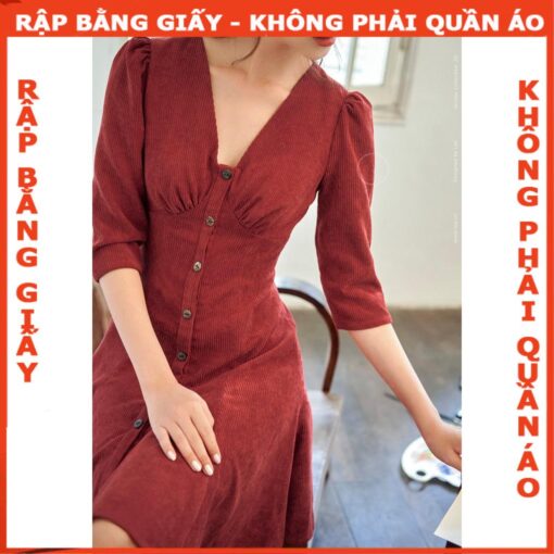 Rập giấy A0 mã 1143 - đầm 7 mảnh