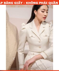 Alternative view of Rập  áo vest tay phồng mã 1492