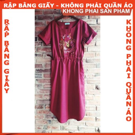 Rập giấy A0 mã 637 - rập may đầm