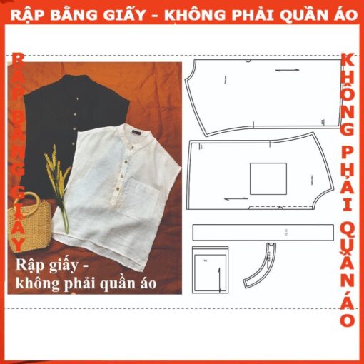 Rập giấy A0 mã 219 (chỉ rập áo)