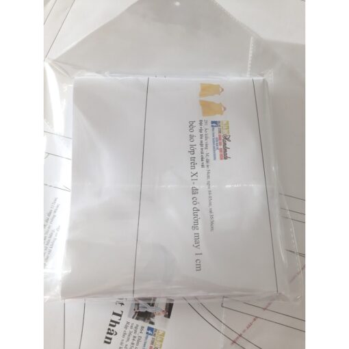 Rập giấy A0 mã 182 - Rập đồ bơi 2 mảnh - Hình ảnh 6