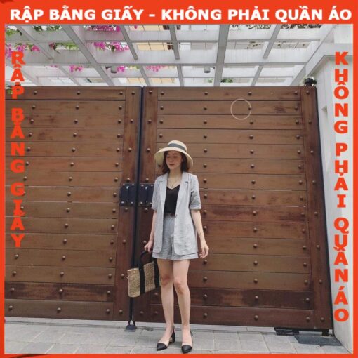 Rập mã 762- Rập bộ vest ngắn