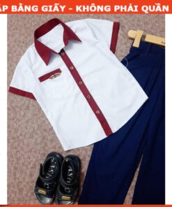 Rập Áo sơ mi ngắn tay mã B18-