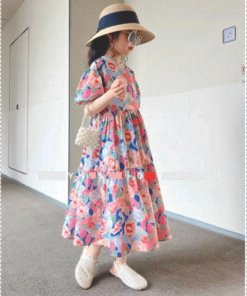Rập giấy A0 đầm bé mã R07